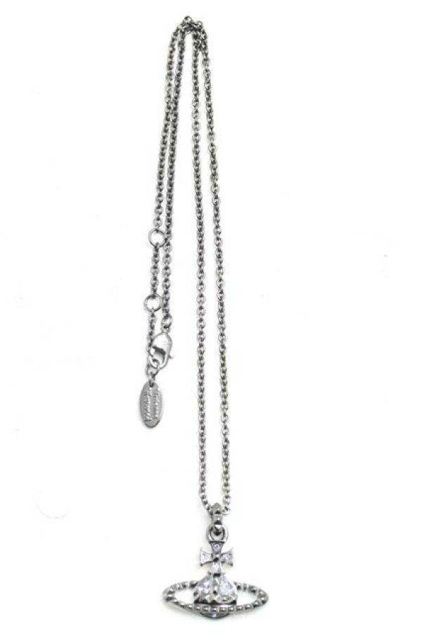 画像3: ヴィヴィアンウエストウッド 中古 / メイフェアバスレリーフネックレス  ガンメタ  H-26-04-05-094-nl-OD-ZH (3)