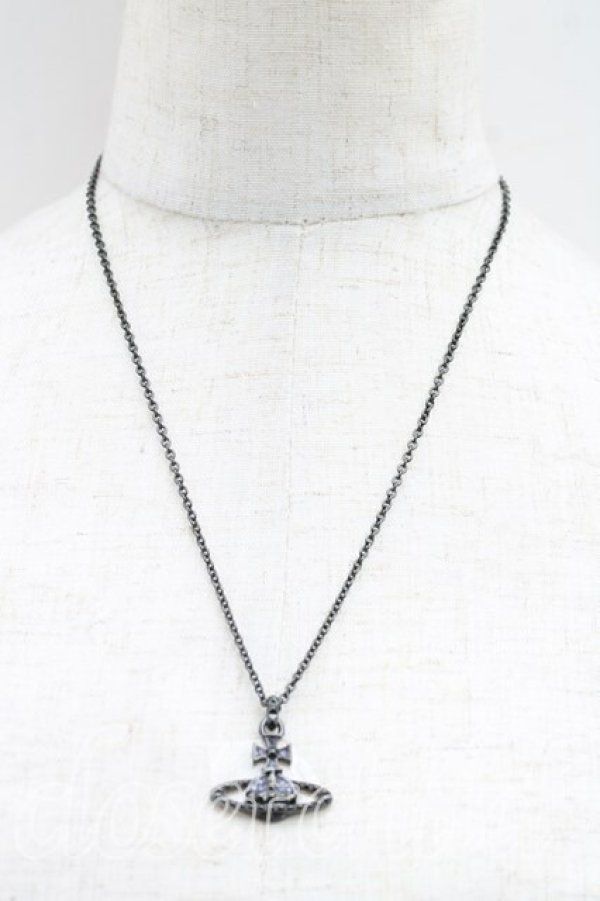 画像5: ヴィヴィアンウエストウッド 中古 / メイフェアバスレリーフネックレス  ガンメタ  H-26-04-05-094-nl-OD-ZH (5)