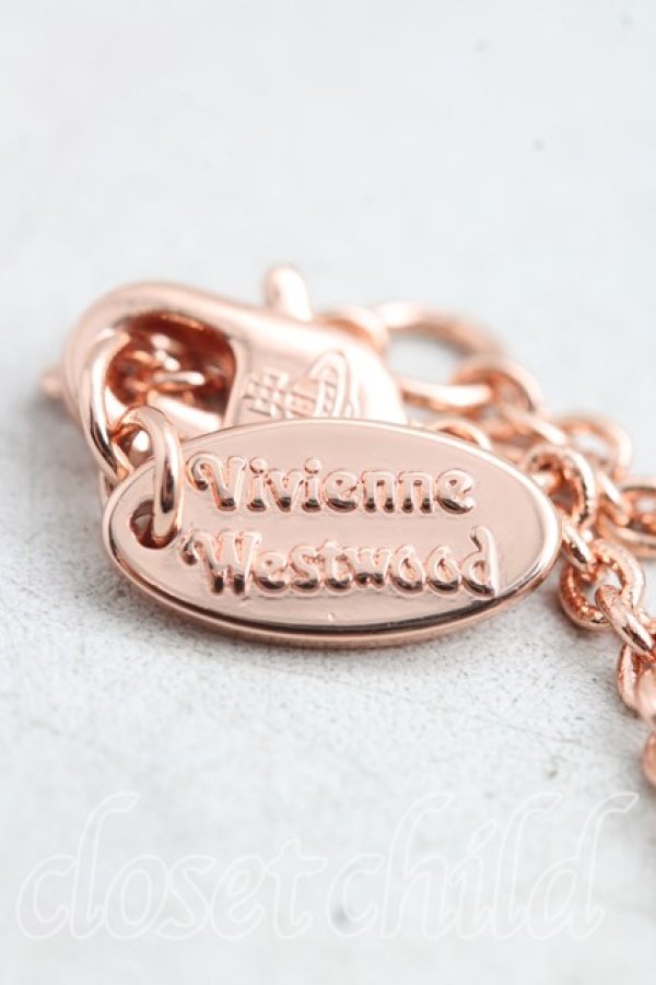 画像4: ヴィヴィアンウエストウッド 中古 / メイフェアバスレリーフネックレス  ピンクゴールド  H-26-04-05-097-nl-OD-ZH (4)