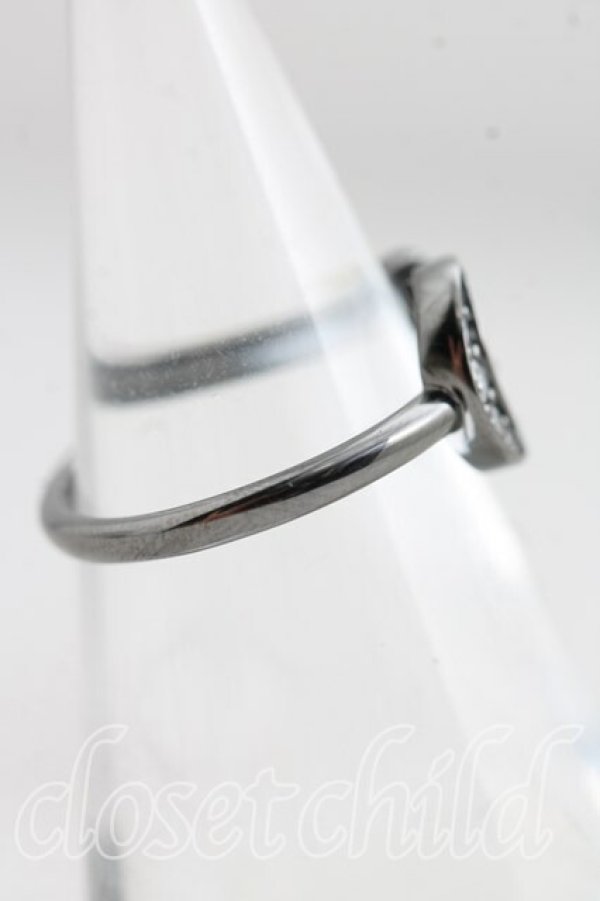 画像3: ヴィヴィアンウエストウッド 中古 / DORINAスモールリング XS(10号相当） ガンメタ  H-26-04-05-099-rg-OD-ZH (3)