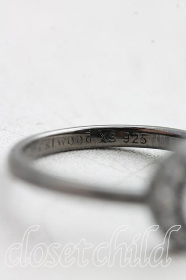 画像5: ヴィヴィアンウエストウッド 中古 / DORINAスモールリング XS(10号相当） ガンメタ  H-26-04-05-099-rg-OD-ZH (5)