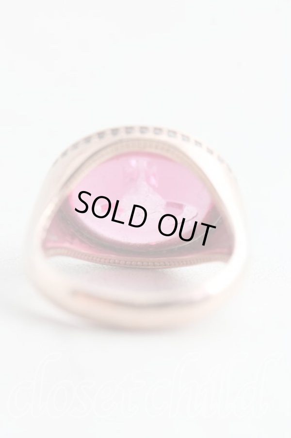 画像4: ヴィヴィアンウエストウッド 中古 / ELVIREリング S(12号相当） ピンクゴールド  H-26-04-05-101-rg-OD-ZH (4)