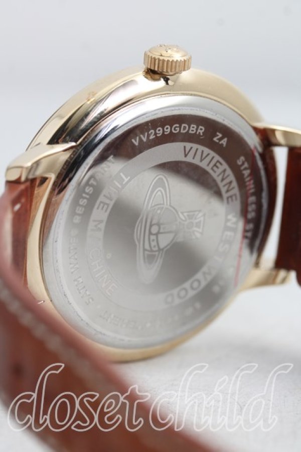 画像4: ヴィヴィアンウエストウッド 中古 / キャンベンディッシュウォッチ  茶  H-26-04-05-104-ac-OD-ZH (4)