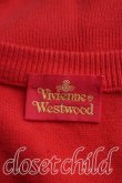 画像3: ヴィヴィアンウエストウッド 中古 / カラーオーブ刺繍ニットワンピ M 赤  H-26-04-05-010-op-OD-ZH (3)