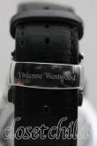 画像4: ヴィヴィアンウエストウッド MAN 中古 / CAGE IIウォッチ  黒  H-26-04-05-105-ac-OD-ZH (4)