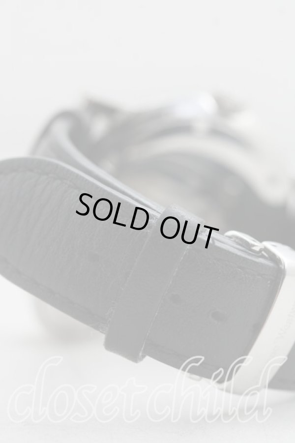 画像5: ヴィヴィアンウエストウッド MAN 中古 / CAGE IIウォッチ  黒  H-26-04-05-105-ac-OD-ZH (5)