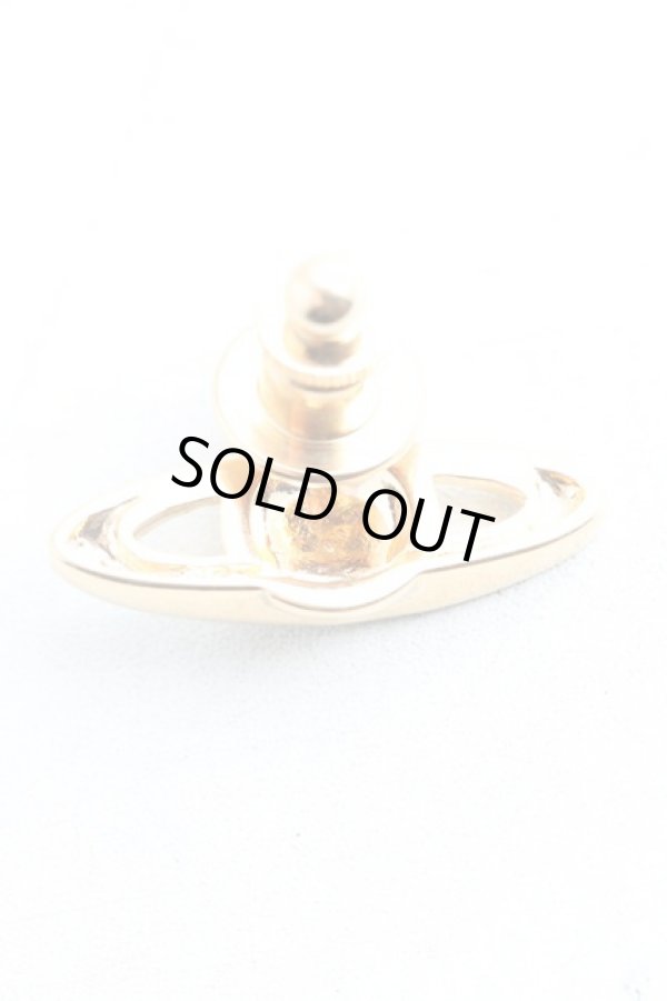 画像2: ヴィヴィアンウエストウッド 中古 / エナメルオーブクラッチピン  ゴールド  H-26-04-05-108-gd-OD-ZH (2)