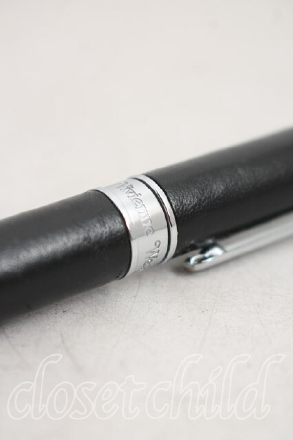 画像2: ヴィヴィアンウエストウッド 中古 / 革巻キボールペン  黒  H-26-04-05-118-gd-OD-ZH (2)