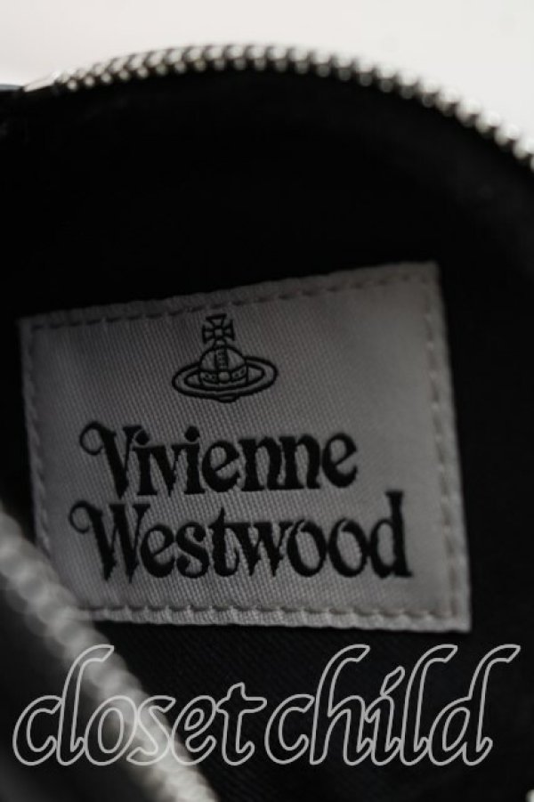 画像3: ヴィヴィアンウエストウッド 中古 / RE-VEGAN GRAIN PHONE LANYARD  黒  H-26-04-05-126-gd-OD-ZH (3)