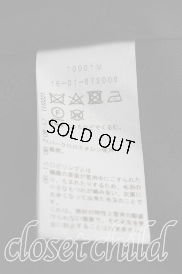 画像4: ヴィヴィアンウエストウッド 中古 / フロントアシメコート 1（7号相当） 黒  H-26-04-05-012-co-OD-ZH (4)