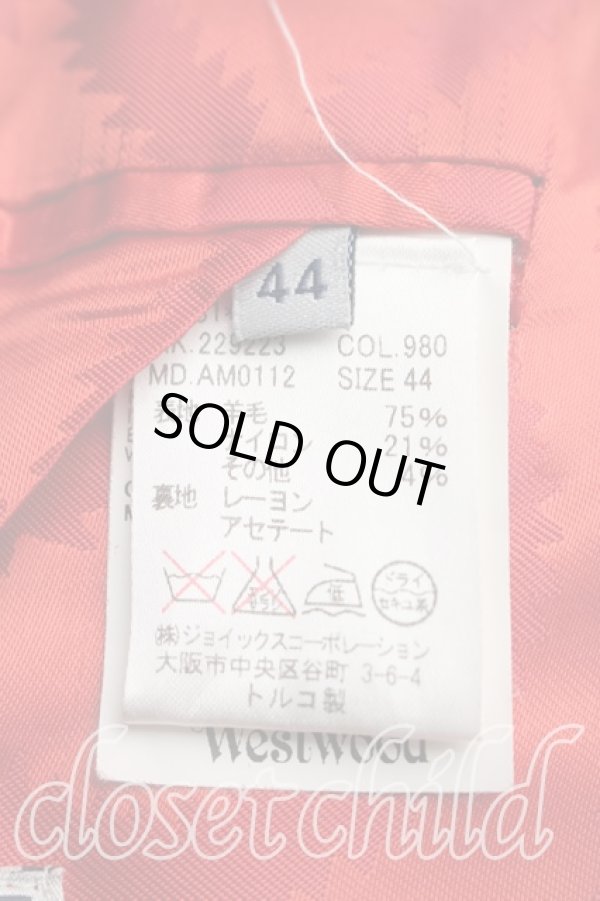 画像4: ヴィヴィアンウエストウッド MAN 中古 / メリノウールコート 44（メンズS相当） 黒  H-26-04-05-013-co-OD-ZH (4)