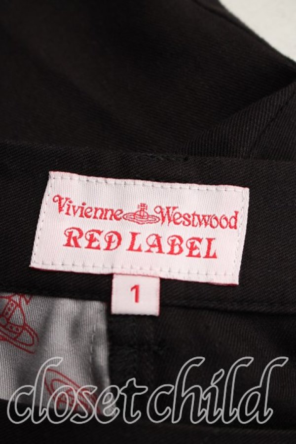 画像3: ヴィヴィアンウエストウッド 中古 / テーパードパンツ 1（7号相当） 黒  H-26-04-05-015-pa-OD-ZH (3)