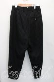 画像2: ヴィヴィアンウエストウッド 中古 / ピンストライプサルエルパンツ 2（9号相当） 黒  H-26-04-05-017-pa-OD-ZH (2)