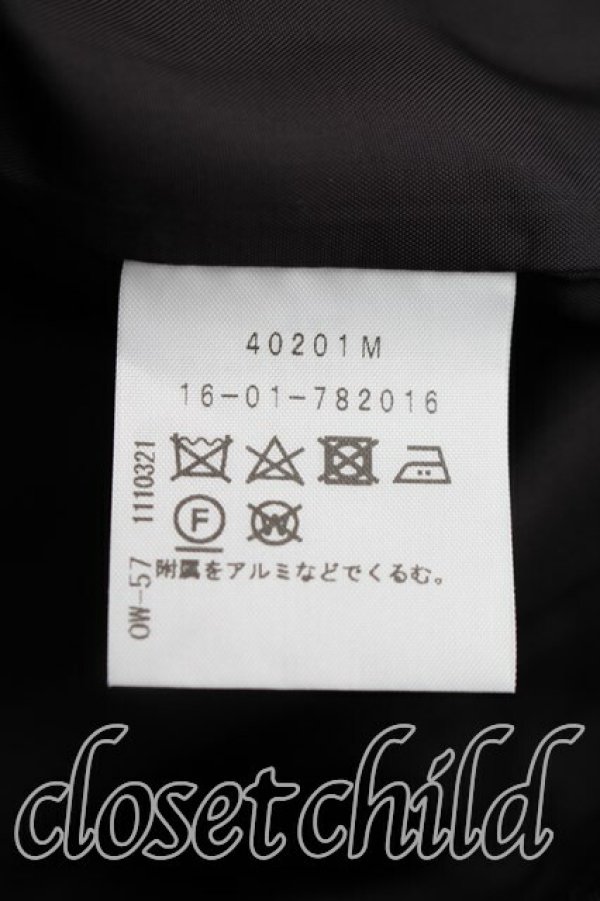 画像4: ヴィヴィアンウエストウッド 中古 / ピンストライプサルエルパンツ 2（9号相当） 黒  H-26-04-05-017-pa-OD-ZH (4)