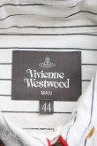 画像3: ヴィヴィアンウエストウッド MAN 中古 / デビルシャツストライプ 44（メンズS相当） 生成  H-26-04-12-022-to-OD-ZH (3)
