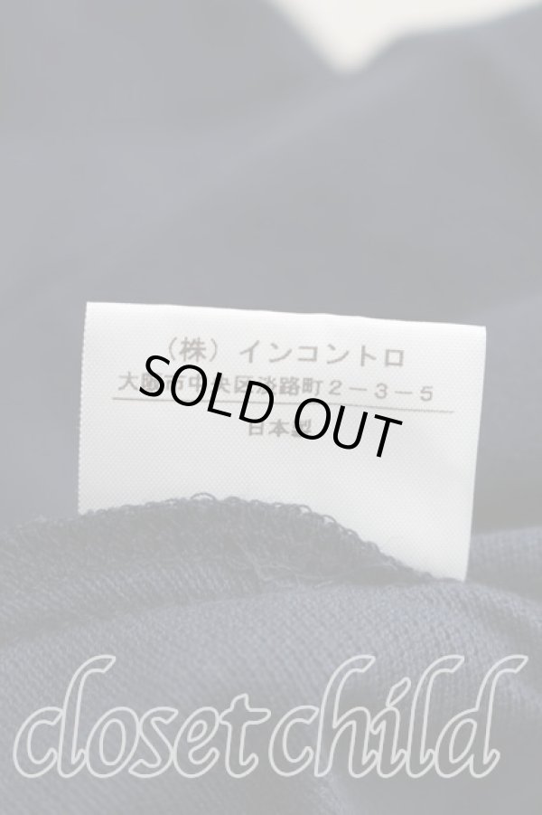 画像5: ANGLOMANIA 中古 / カットラス刺繍ポロシャツ 38（M相当） 紺  H-26-04-12-025-to-OD-ZH (5)