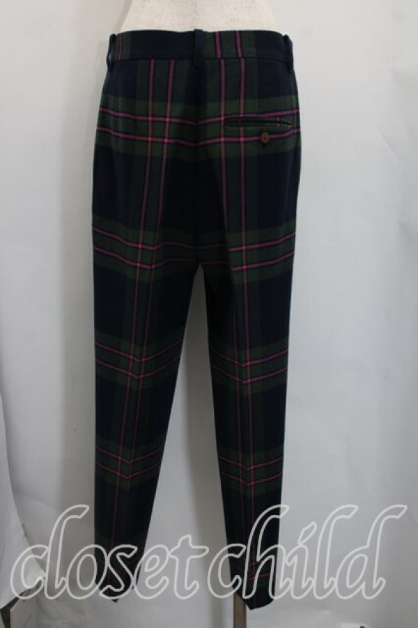 画像4: ヴィヴィアンウエストウッド 中古 / タータンチェックセットアップ 02 グリーン  H-26-04-12-028-su-OD-ZH (4)