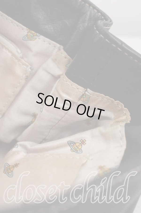 画像5: ヴィヴィアンウエストウッド 中古 / アコードバッグ  黒  H-26-04-12-032-ba-OD-ZH (5)