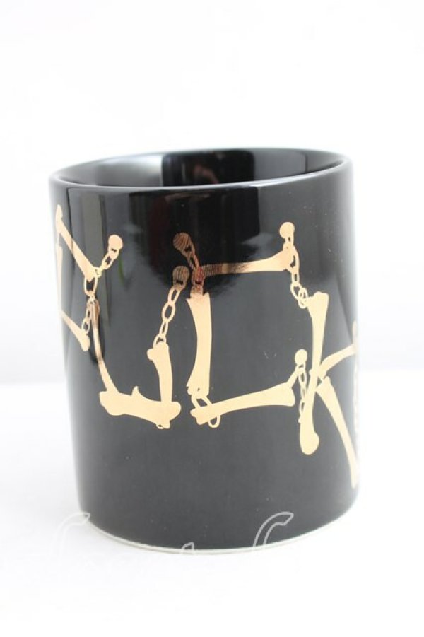 画像2: ヴィヴィアンウエストウッド 中古 / ボーンptマグカップ  黒  H-26-04-12-045-gd-OD-ZH (2)