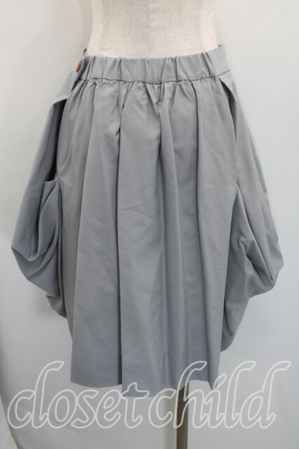 画像2: ヴィヴィアンウエストウッド 中古 / バルーンスカート 00（ワンサイズ） 灰  H-26-04-12-005-sk-OD-ZH (2)