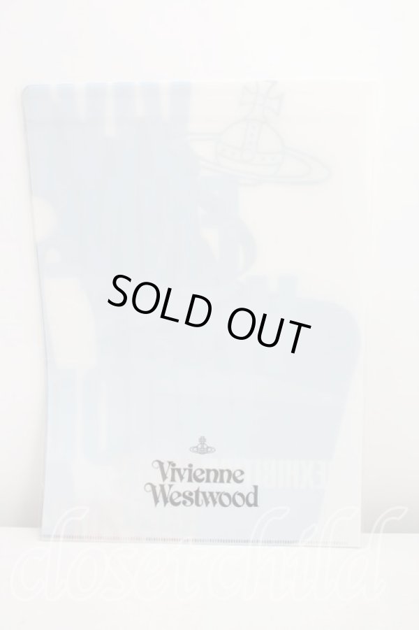 画像2: ヴィヴィアンウエストウッド 中古 / エレベーテッドクリアファイル  青  H-26-04-12-062-gd-OD-ZH (2)