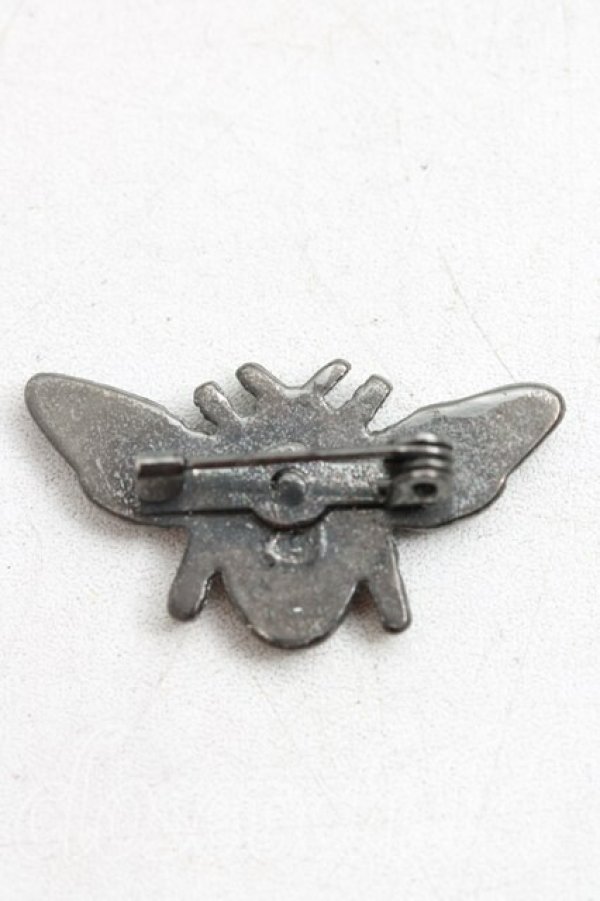 画像2: ヴィヴィアンウエストウッド 中古 / Beeクラッチピン  ガンメタ  H-26-04-12-068-gd-OD-ZH (2)