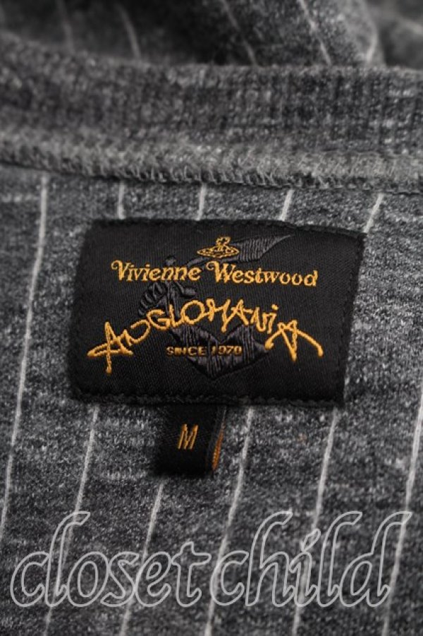 画像3: ヴィヴィアンウエストウッド 中古 / NEW BAGGY　Tシャツ M 灰  H-26-04-12-006-ts-OD-ZH (3)