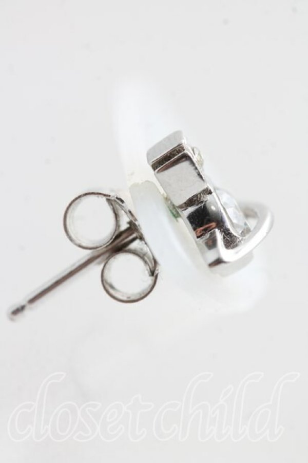 画像2: ヴィヴィアンウエストウッド 中古 / オーブピアス  シルバー  H-26-04-12-080-er-OD-ZH (2)