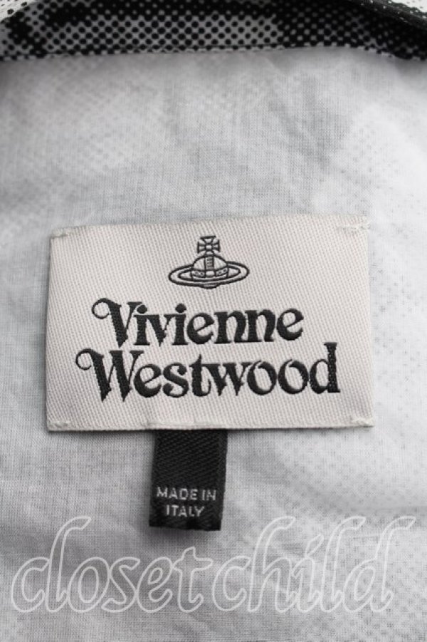 画像3: ヴィヴィアンウエストウッド 中古 / パペット柄ワンピース 40（9号相当） 白ｘ黒  H-26-04-12-001-op-OD-ZH (3)