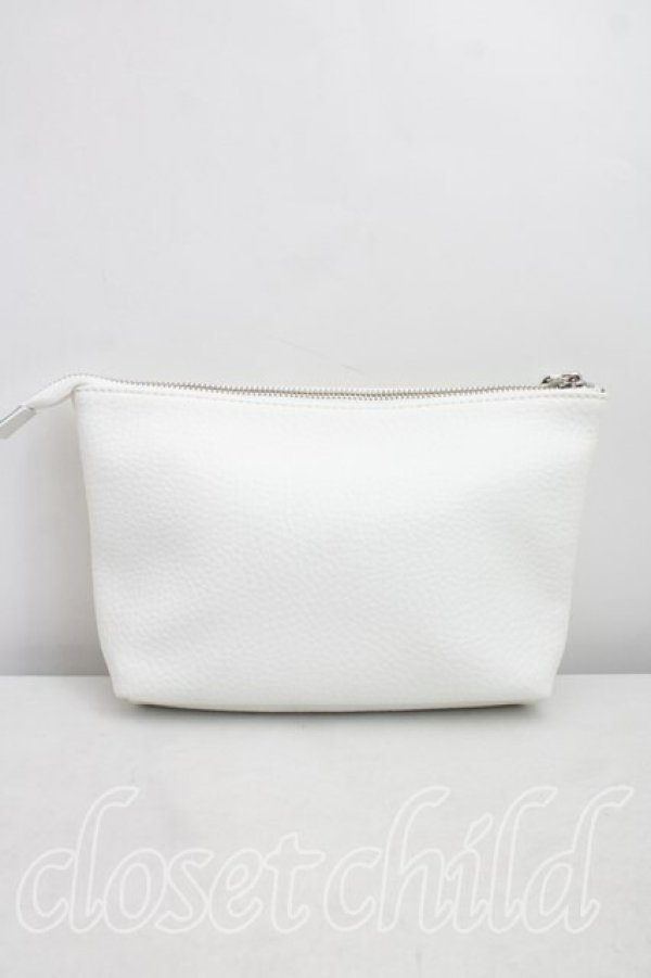 画像2: ヴィヴィアンウエストウッド 中古 / GIANT ORBポーチ  白  H-26-04-12-083-gd-OD-ZH (2)