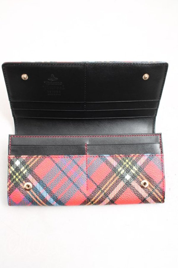 画像3: ヴィヴィアンウエストウッド 中古 / MC ANDREASウォレット  赤  H-26-04-12-088-wa-OD-ZH (3)