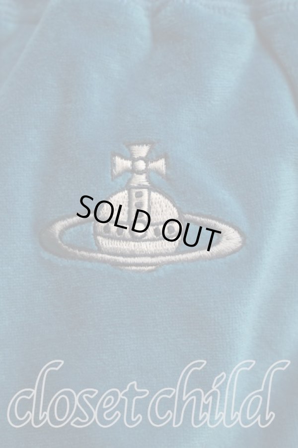 画像4: ヴィヴィアンウエストウッド MAN 中古 / ベロアパンツ  青  H-26-04-12-091-pa-OD-ZH (4)