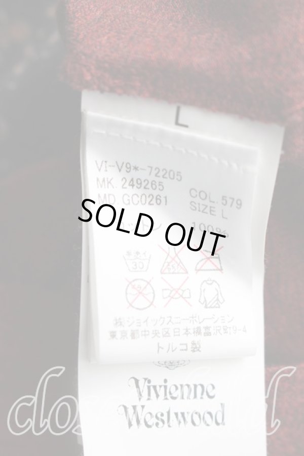 画像4: ヴィヴィアンウエストウッド MAN 中古 / エリザベスTシャツ L 茶  H-26-04-12-007-ts-OD-ZH (4)