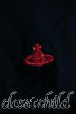 画像6: ヴィヴィアンウエストウッド 中古 / 単色オーブ刺繍カーディガン 2（9号相当） 黒  H-26-04-12-094-to-OD-ZH (6)