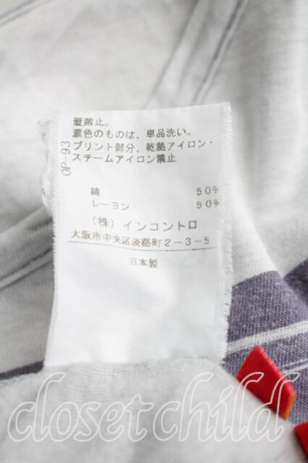 画像5: ヴィヴィアンウエストウッド 中古 / 星座柄Tシャツ 2（9号相当） 灰  H-26-04-12-008-ts-OD-ZH (5)