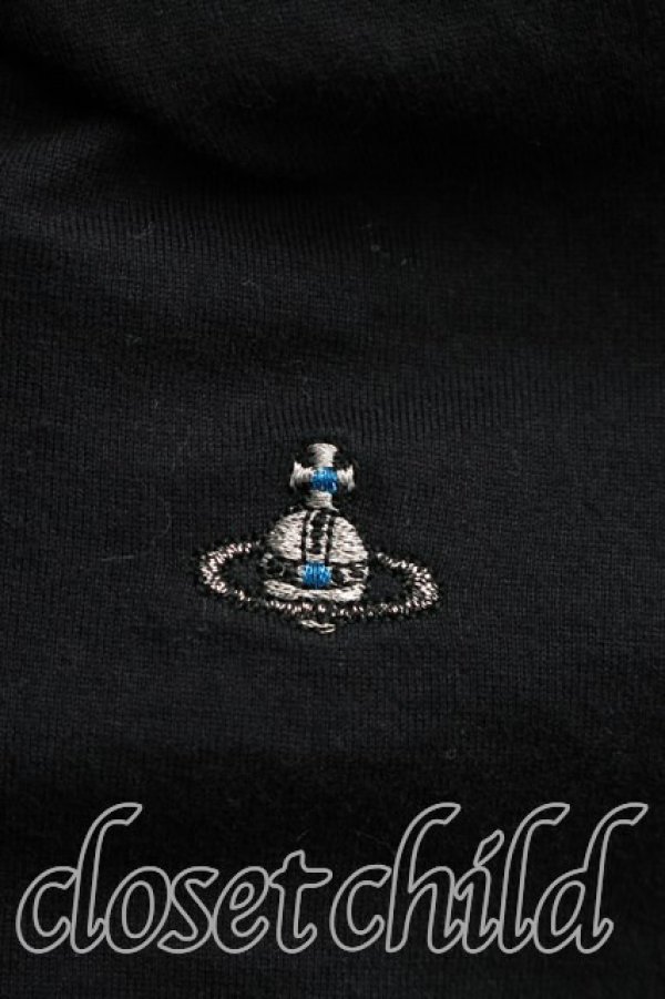 画像5: ヴィヴィアンウエストウッド MAN 中古 / パンチウッドラウンドネック半袖Tシャツ 44（メンズS相当） 黒  H-26-04-12-009-ts-OD-ZH (5)