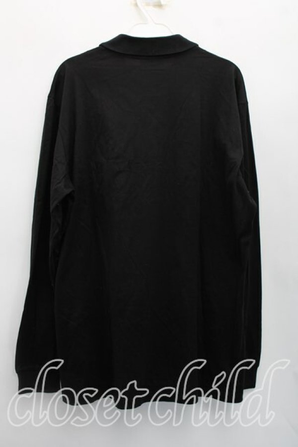 画像2: ヴィヴィアンウエストウッド MAN 中古 / カラーオーブ刺繍ポロ  黒  H-26-04-12-013-to-OD-ZH (2)