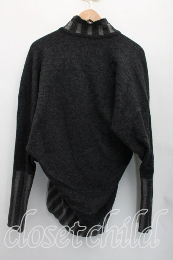 画像2: ヴィヴィアンウエストウッド 中古 / カットラスタートルニット 38（M相当） 灰  H-26-04-12-016-to-OD-ZH (2)