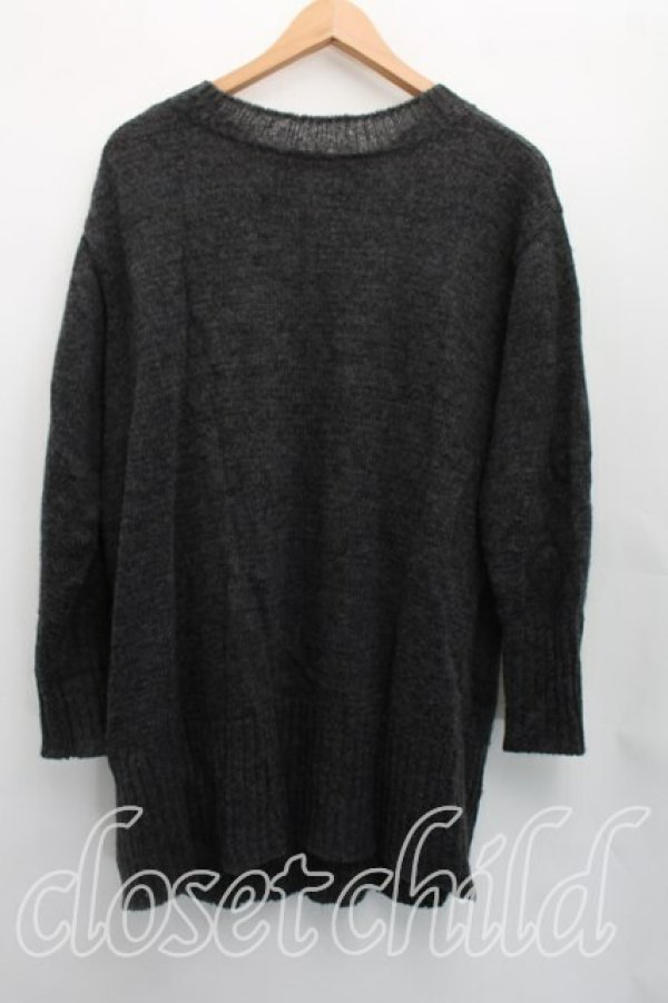 画像2: ヴィヴィアンウエストウッド 中古 / オーブモヘヤニット 2（9号相当） 灰  H-26-04-12-017-to-OD-ZH (2)