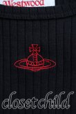 画像6: ヴィヴィアンウエストウッド 中古 / オーブ刺繍タンクトップ 00（ワンサイズ） 黒  H-26-04-12-018-to-OD-ZH (6)
