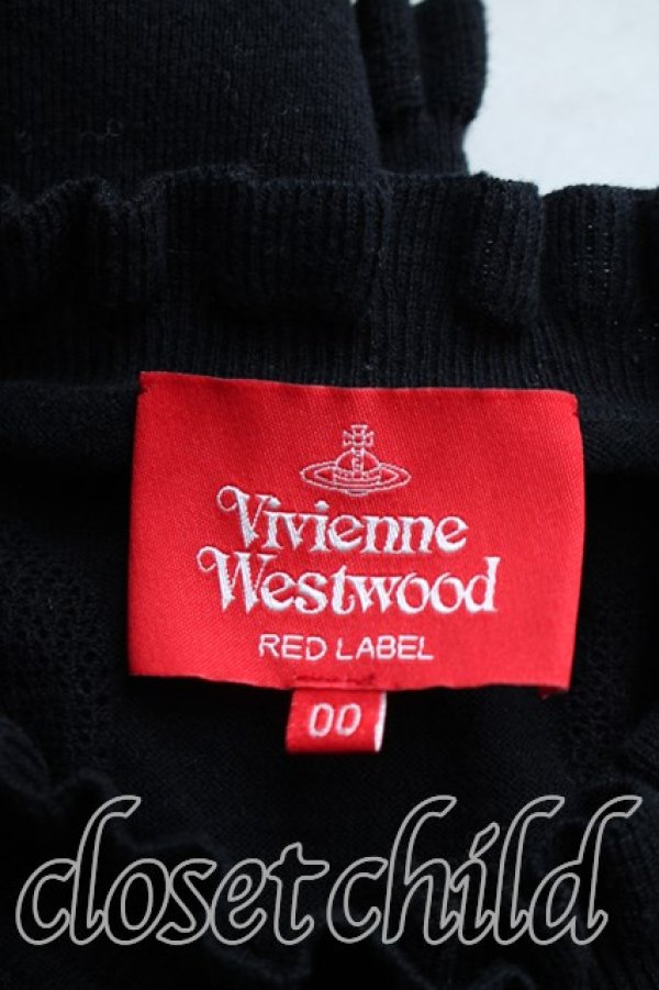 画像3: ヴィヴィアンウエストウッド 中古 / スポット柄シースルーカーディガン 00（ワンサイズ） 黒  H-26-04-19-019-to-OD-ZH (3)