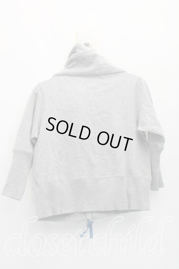 画像2: ヴィヴィアンウエストウッド 中古 / エッセンシャルオーブ刺繍パーカー（KIDS) 8（約120cm?130cm） 灰  H-26-04-19-021-to-OD-ZH (2)