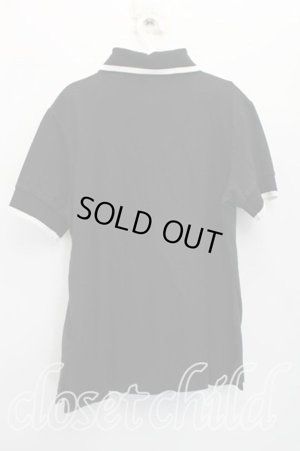 画像2: ヴィヴィアンウエストウッド MAN 中古 / カラーオーブ刺繍ポロシャツ L 黒  H-26-04-19-025-to-OD-ZH (2)