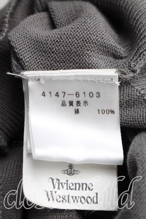 画像4: ヴィヴィアンウエストウッド MAN 中古 / カラーオーブ刺繍カーディガン M カーキ  H-26-04-19-027-to-OD-ZH (4)
