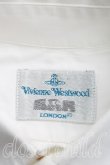 画像3: ヴィヴィアンウエストウッド MAN 中古 / カラーオーブ刺繍シャツ II(M相当） 白  H-26-04-19-003-bl-OD-ZH (3)