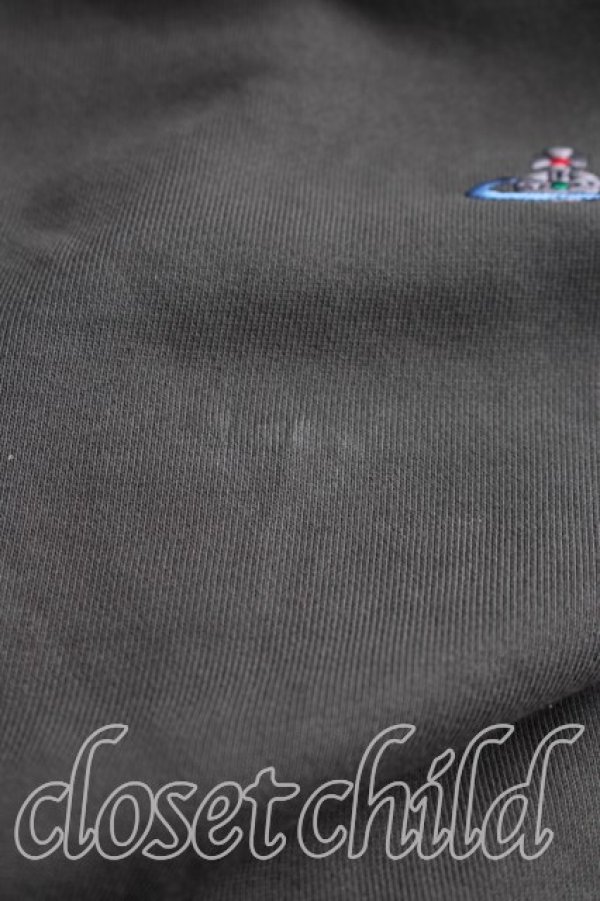 画像6: ヴィヴィアンウエストウッド 中古 / ロゴテープスウェットフーディー M カーキ  H-26-04-19-035-to-OD-ZH (6)