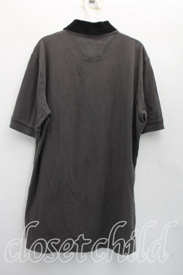 画像2: ヴィヴィアンウエストウッド 中古 / オーブ刺繍ポロシャツ XL グレー  H-26-04-19-037-to-OD-ZH (2)