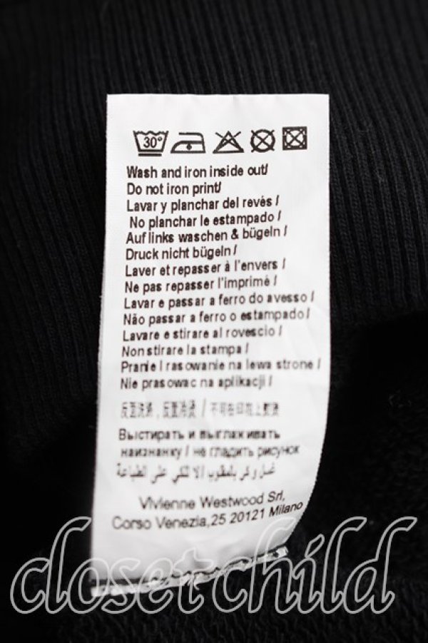 画像5: ANGLOMANIA 中古 / ヘリテージオーブスウェット XS 黒  H-26-04-19-039-to-OD-ZH (5)