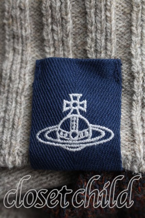 画像6: ANGLOMANIA 中古 / レイヤードニット L 茶  H-26-04-19-040-to-OD-ZH (6)