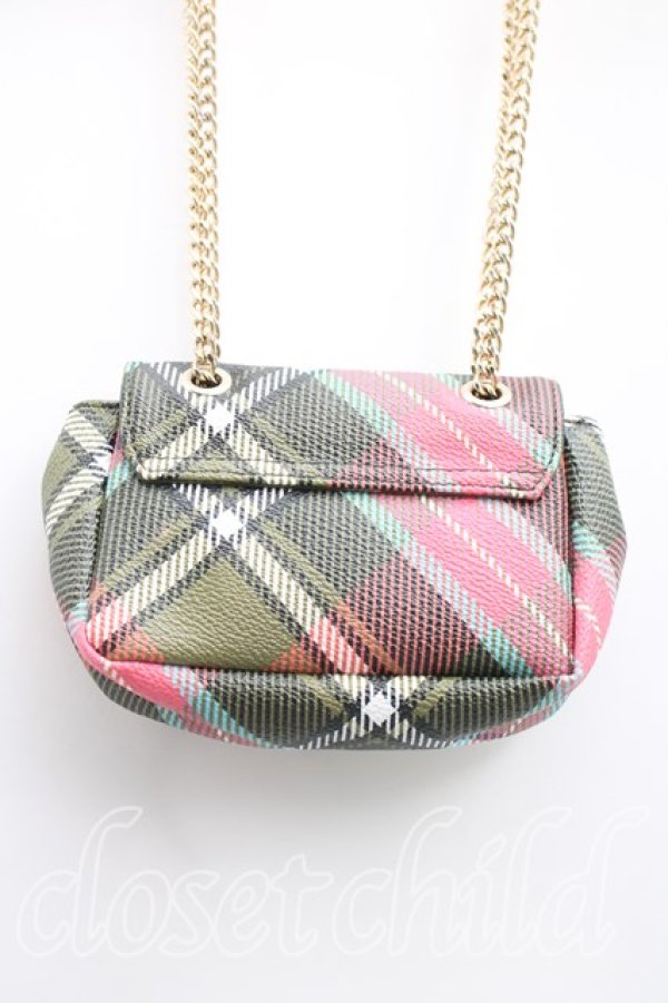 画像2: ヴィヴィアンウエストウッド 中古 / ダービークロスボディバッグ  マルチ  H-26-04-19-041-ba-OD-ZH (2)